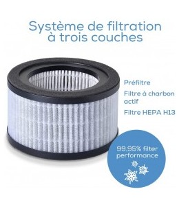 Filtre pour LR220 (prefiltre + filtre HEPA13+ Charbon actif)