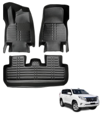 Tapis de Sol Voiture 5D Premium sur Mesure TOYOTA PRADO 2013-2017