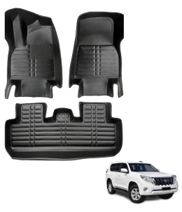 Tapis de Sol Voiture 5D Premium sur Mesure TOYOTA PRADO 2013-2017