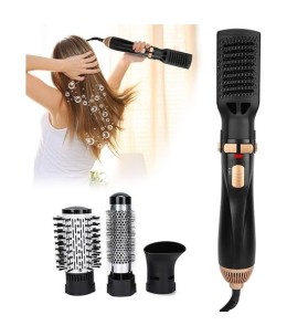 Brosse pour sèche-cheveux, brosse à air chaud Rotatif 4 en 1