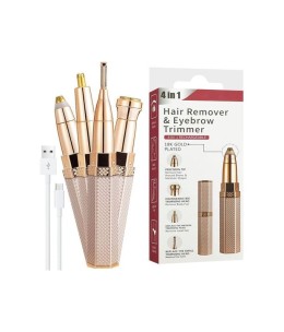 Épilateur Électrique 4 en 1 pour Visage et Corps-Femmes-Gold