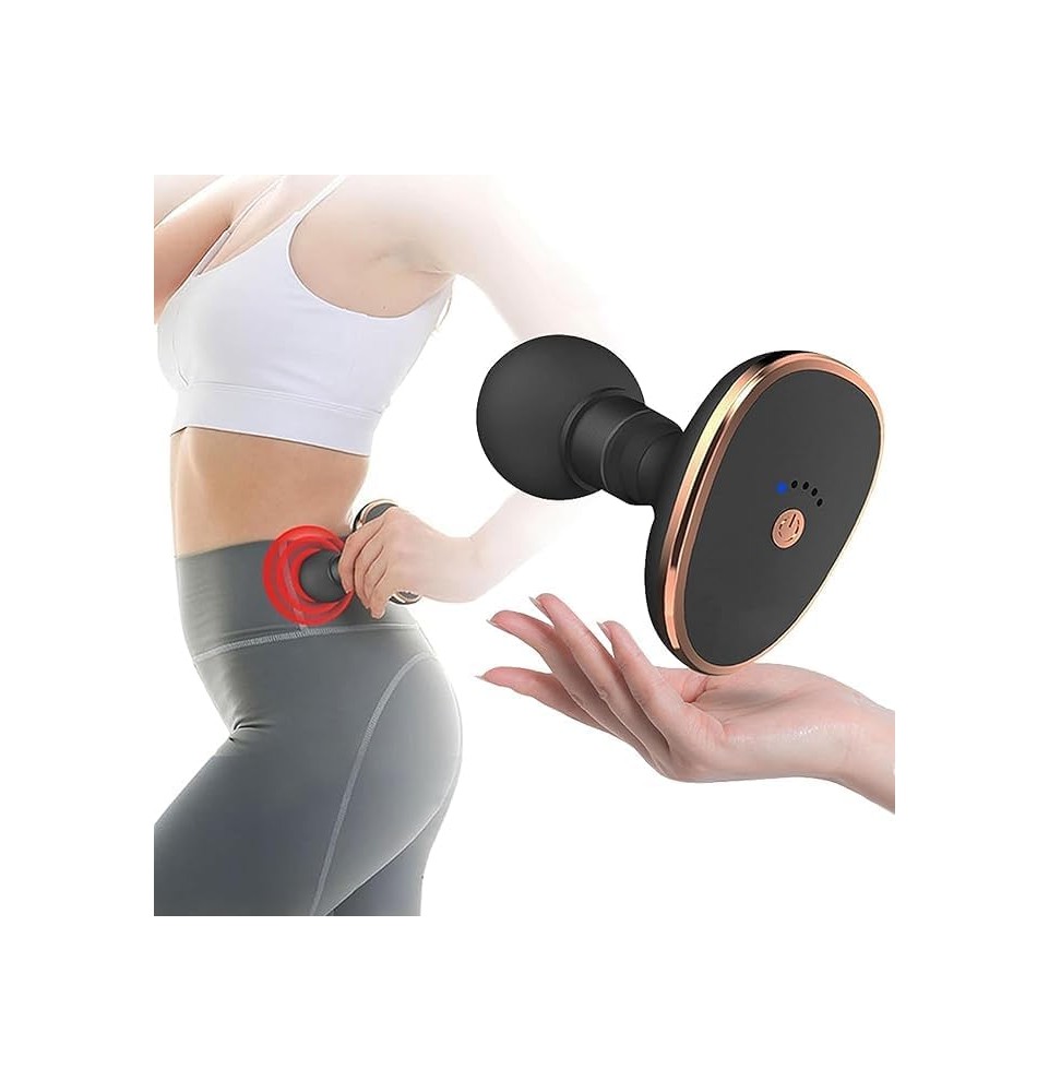 Mini pistolets masseur ,de cou, musculaire électriques portables, pour soulager les douleurs et la relaxation des tissus profo Mini pistolets masseur ,de cou, musculaire électriques portables, pour soulager les douleurs et la relaxation des tissus profo