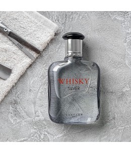 WHISKY Silver • Eau de Toilette 100 ml • Vaporisateur • Parfum Homme • EVAFLORPARIS