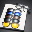 lunettes de soleil 6 en 1 pour hommes et femmes, monture à Double faisceau