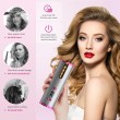 Boucleur a Cheveux Automatique, Fer à Friser Sans Fil, Bigoudi Anti-Brûlures Fer à Boucler, 6 Température et Minuterie