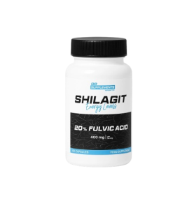 Shilajit 20% Fulvic acid 400mg – 60 capsules – Dr Supplements