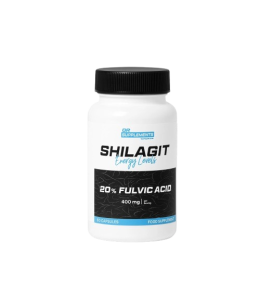 Shilajit 20% Fulvic acid 400mg – 60 capsules – Dr Supplements
