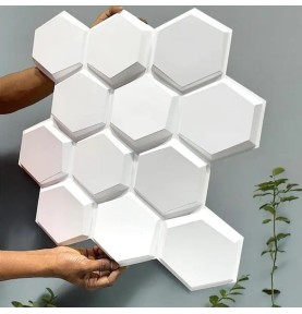 Pack 10 pieces Panel 3D nidabeille