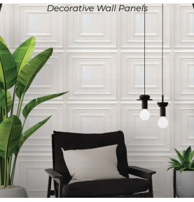 Pack 10 pieces Panel 3D effet moulure