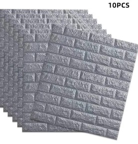 10 piece faux pierre gris ( 70cm/77cm)