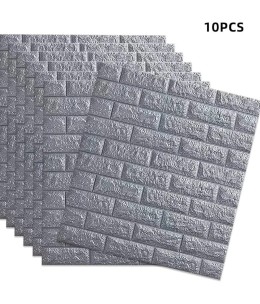 10 piece faux pierre gris ( 70cm/77cm)
