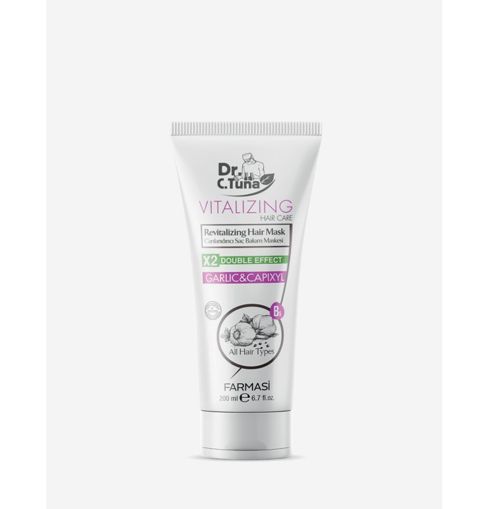 DR. C. TUNA MASQUE VITALIZING A L'AIL 200 ML