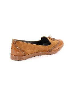 Ballerines femmes Camel