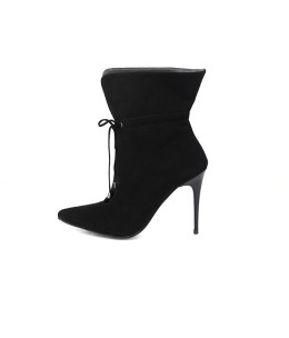 Bottines  à talon Noir