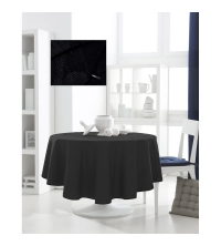 Nappe ronde Noir