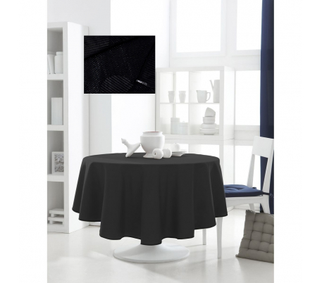 Nappe ronde Noir