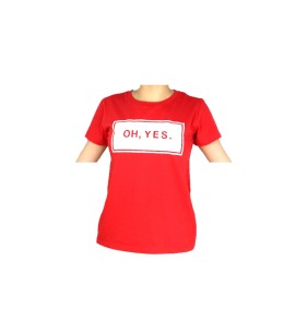 T-shirt Femme Rouge