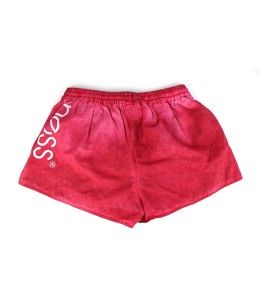 Short de bain Rouge