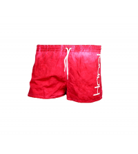 Short de bain Rouge