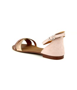 SANDALE FEMME ROSE