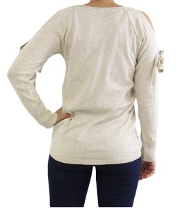 Pull femme Beige clair