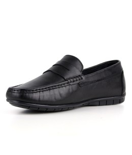 Mocassin homme Noir