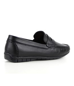 Mocassin homme Noir