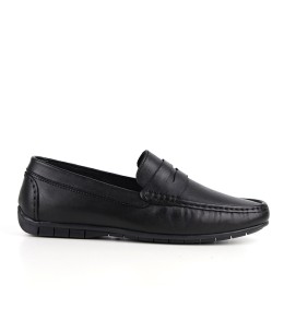 Mocassin homme Noir