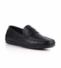 Mocassin homme Noir