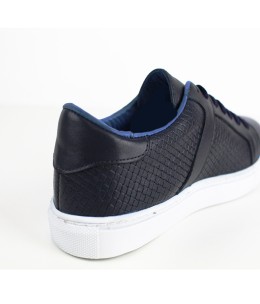 Chaussure Homme Cuir Bleu