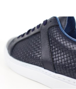 Chaussure Homme Cuir Bleu