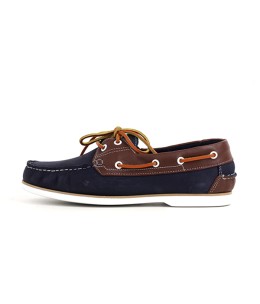 Mocassin homme Bleu & marron