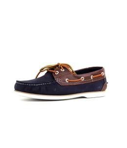 Mocassin homme Bleu & marron