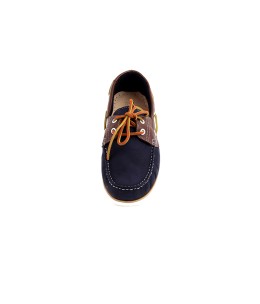 Mocassin homme Bleu & marron