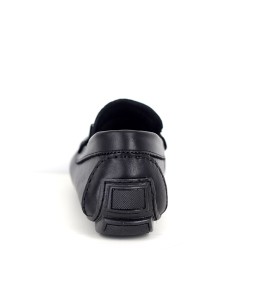 mocassin orthopédiques cuir avec boucle métal