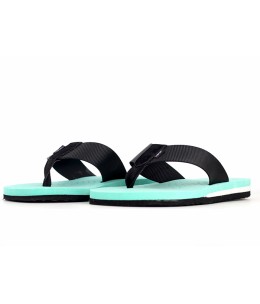 Tong homme turquoise et bleu marine