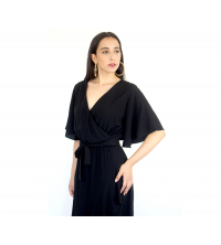 Robe croisé avec ceinture