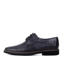 Chaussures orthopédiques en cuir Noir