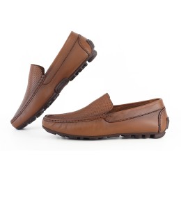 mocassin orthopédiques cuir Homme