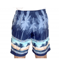 short de bain pour hommes a séchage rapide motif  tropical