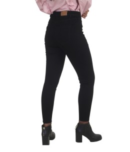 Jean skinny taille haute Noir