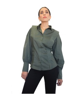 Chemise femmes Vert militaire