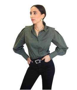 Chemise femmes Vert militaire