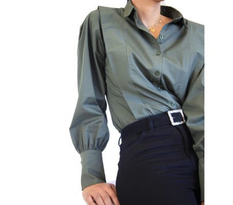 Chemise femmes Vert militaire