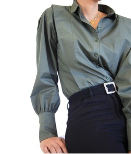 Chemise femmes Vert militaire