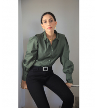 Chemise femmes Vert militaire