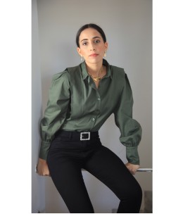 Chemise femmes Vert militaire