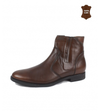 Bottines hommes marron