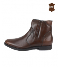 Bottines hommes marron