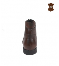 Bottines hommes marron